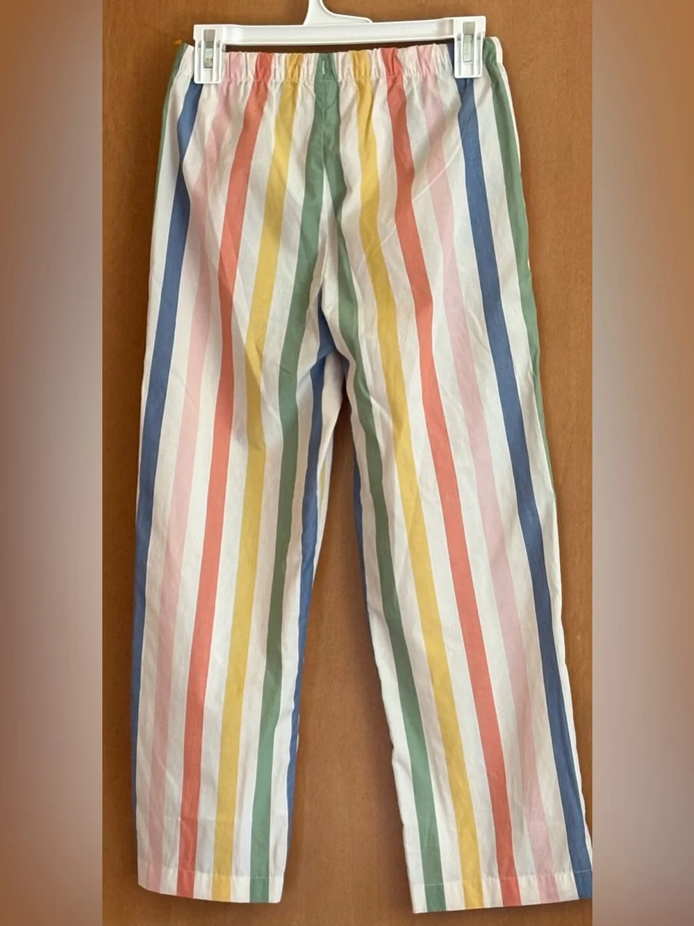 Kids Rainbow Stripe Pajama Pants - Multicolor